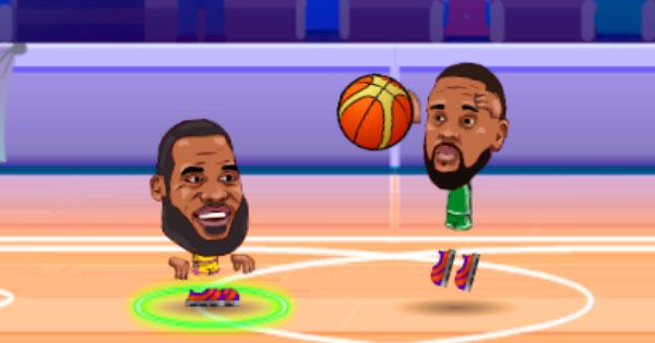 Starting screen of Basketball Legend with the car positioned at 0 meters.